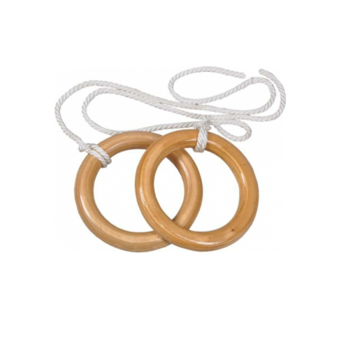 Кольца гимнастические деревянные 
