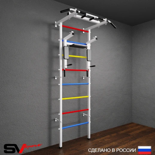 Шведская стенка Sv Pro 802 (Турник Pro/Брусья/стойка)