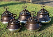 Афганский казан Rashko Baba полированный 20л (12-16 персон), с ручками, арт. АКп-20