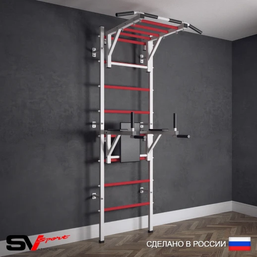 Шведская стенка Sv Sport 522 (Турник рукоход/Брусья)