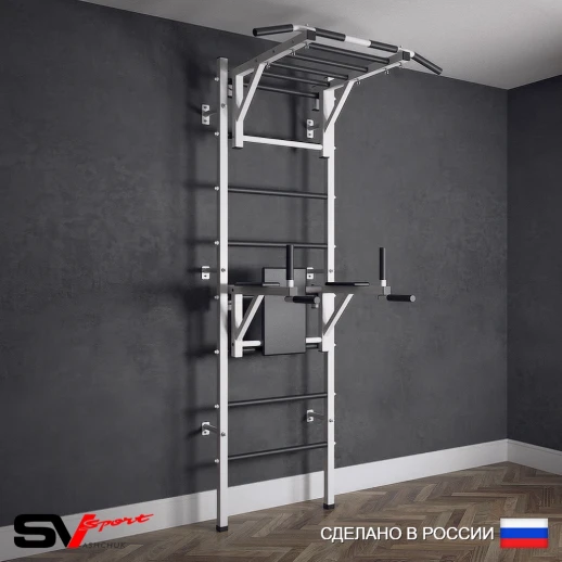 Шведская стенка Sv Sport 522 (Турник рукоход/Брусья)