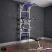 Шведская стенка Sv Sport 526 (Турник рукоход/Брусья/Стойка/Скамья)