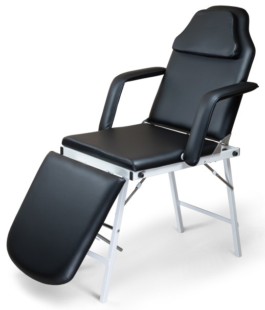 Массажный стол Atlas Sport складной (черный)