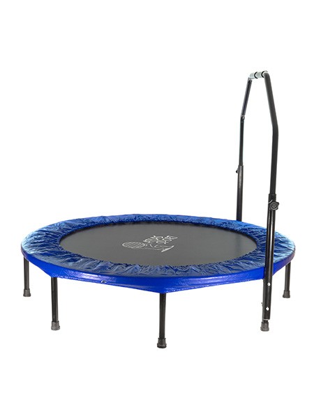 Батут для фитнеса ATLAS SPORT 122 см с ручкой  на пружинах