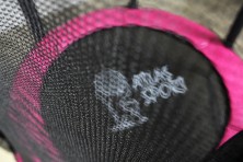 Батут Atlas Sport PINK 140 см (4.5ft) на эластичных ремнях