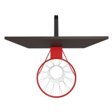 Щит баскетбольный Sv Sport c кронштейном к Уличной шведской стенке Sv Sport