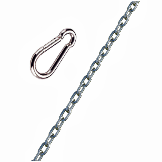 Цепь удлинитель с карабином 0.9 м